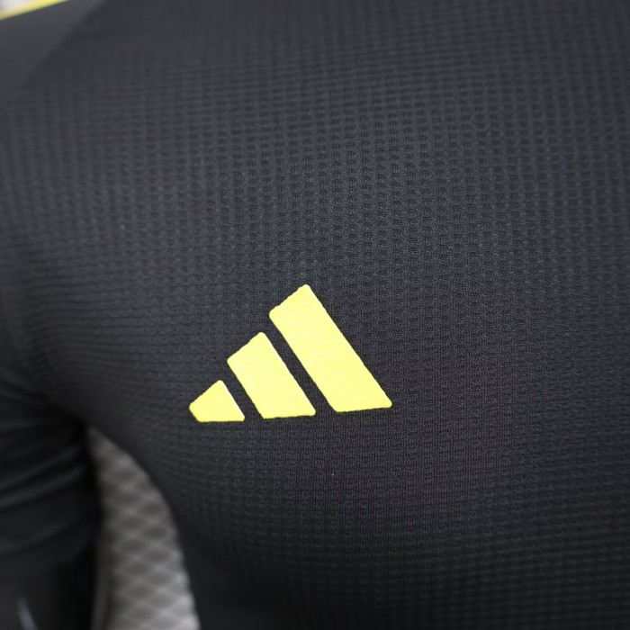 25-26 Algeria Black Player Version Training shirts (黄标)