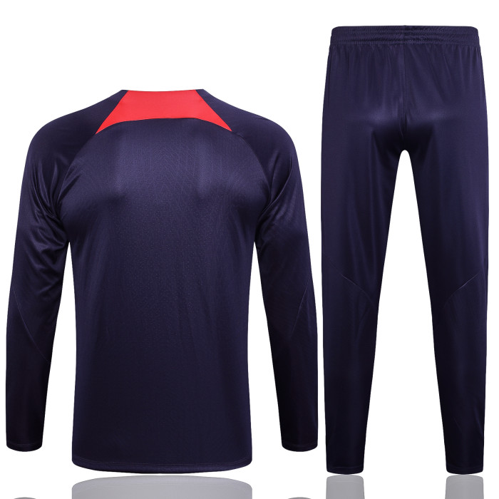 23-24 Paris Saint-Germain High Quality Half Pull Tracksuit