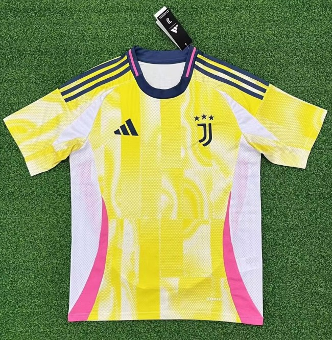 24-25 Juventus Away Fans Soccer Jersey