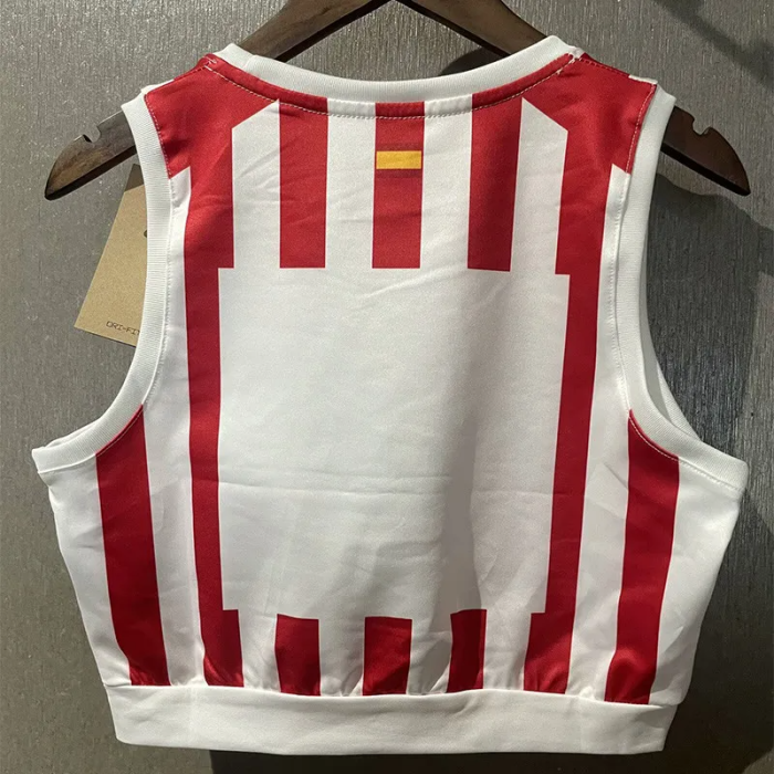 25-26 Atlético Madrid Home Women Yoga Vest (女)