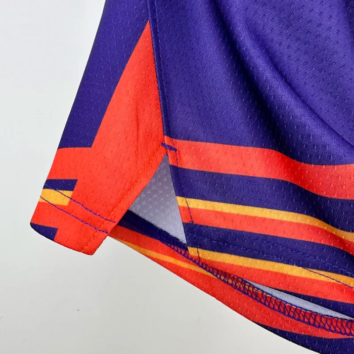 23-24 SUNS Purple Away Top Quality NBA Pants