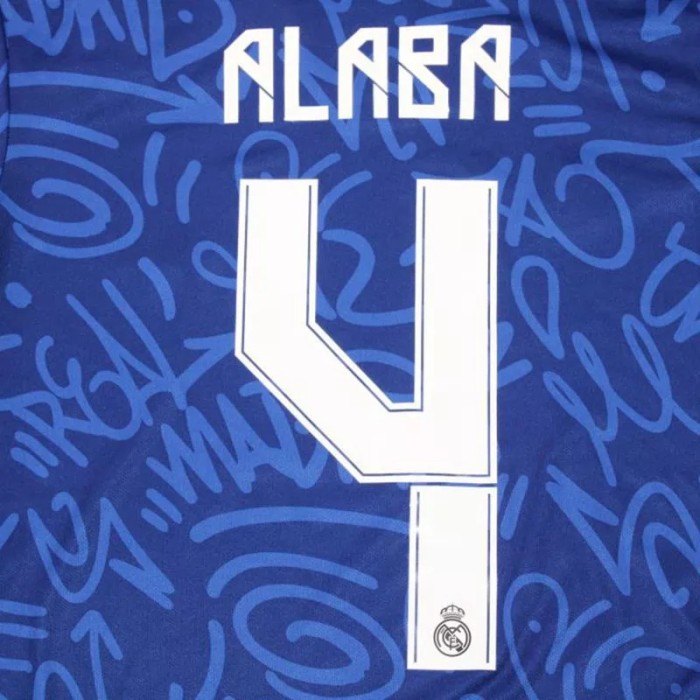 21-22 Real Madrid 1:1 Away Fans Soccer Jersey