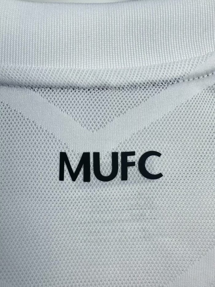 2010-2011 Manchester United Away Long Sleeve Retro Soccer Jersey