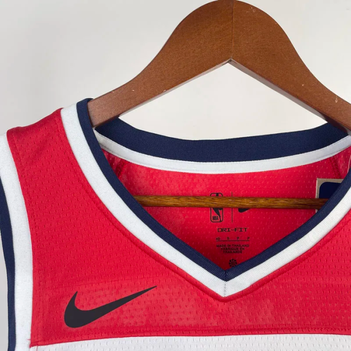 22-23 Wizards BEAL #3 White Top Quality Hot Pressing NBA Jersey