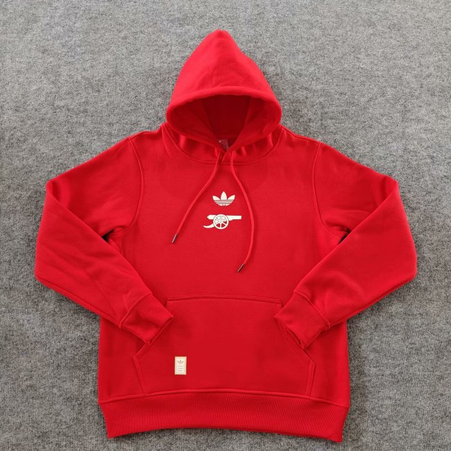 2024 Arsenal Red Fleece Hoodie