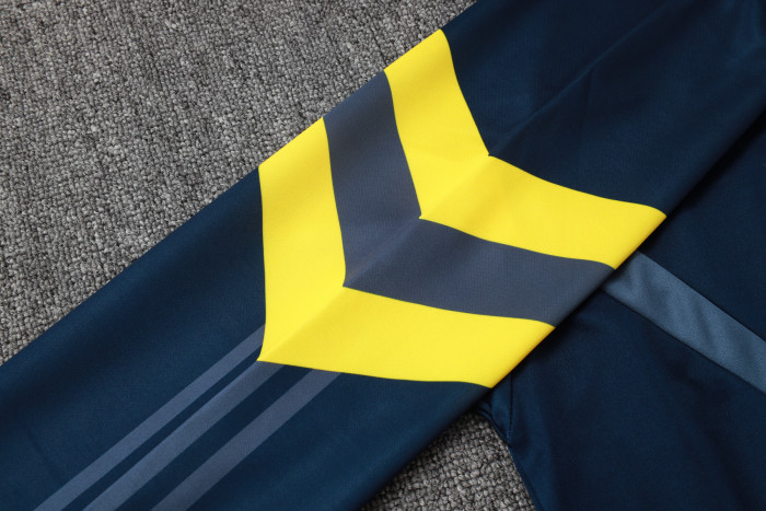 25-26 Juventus High Quality Half Pull Tracksuit