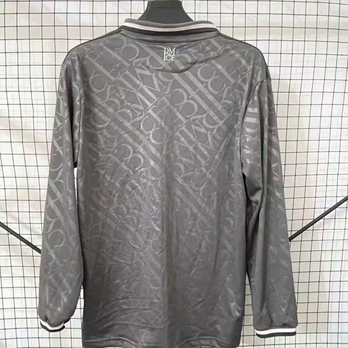 24-25 Real Madrid Third Long sleeves Soccer Jersey