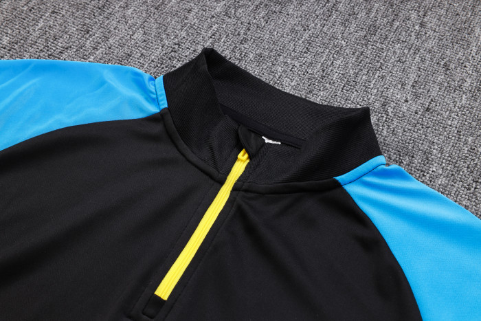 23-24 Bayern High Quality Half Pull Tracksuit