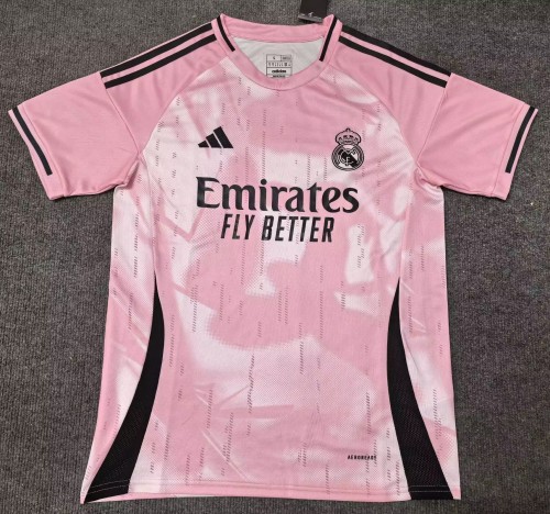 25-26 Real Madrid Pink Special Edition Fans Soccer Jersey
