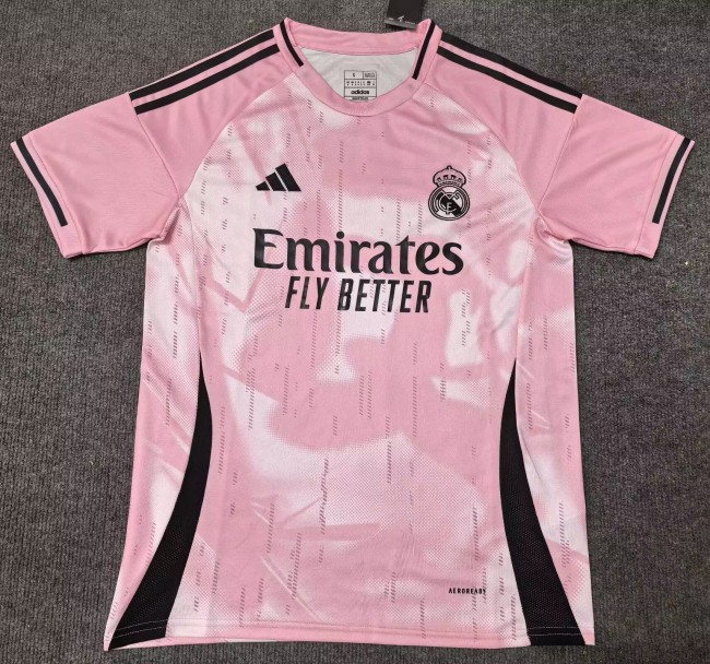 25-26 Real Madrid Pink Special Edition Fans Soccer Jersey