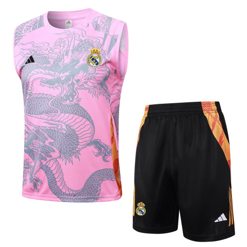 24-25 Real Madrid High Quality Tank Top And Shorts Suit