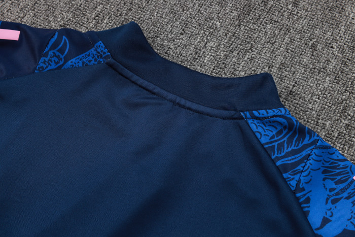 24-25 Real Madrid High Quality Half Pull Tracksuit