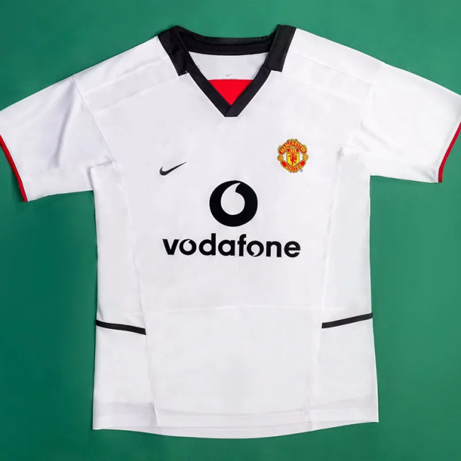 2002-2003 Manchester United Away Retro Soccer Jersey