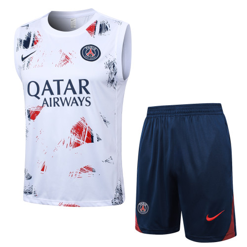 24-25 Paris Saint-Germain High Quality Tank Top And Shorts Suit