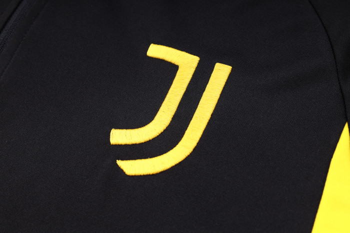 23-24 Juventus High Quality Half Pull Tracksuit