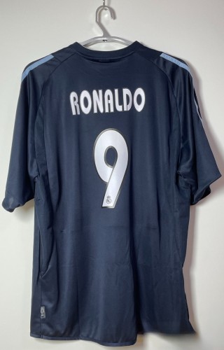 2003-2004 Real Madrid Away Retro Soccer Jersey