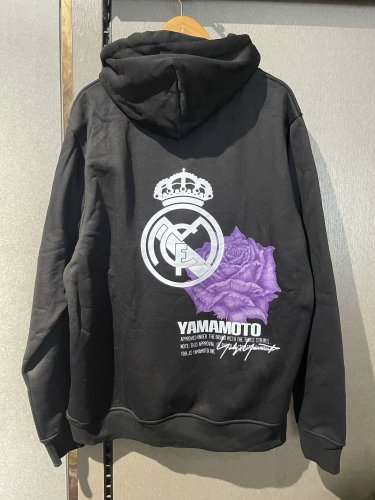 2024 Real Madrid Black Fleece Hoodie