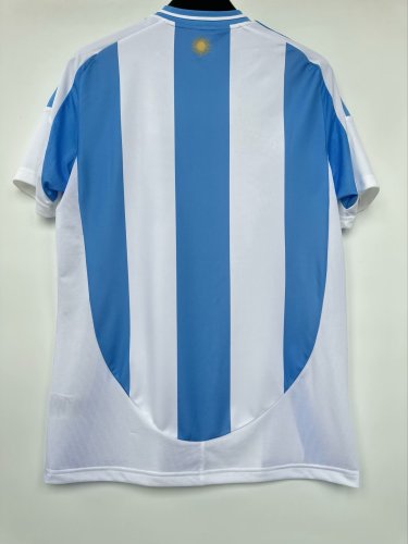 2024 Argentina Home Fans Version Soccer Jersey