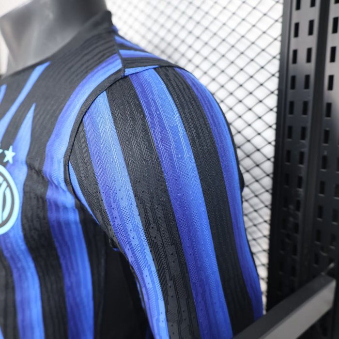 25-26 Inter Milan Home Long sleeves Player Version Soccer Jersey