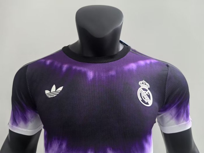 25-26 Real Madrid Purple White Special Edition Player Version Training Shirts