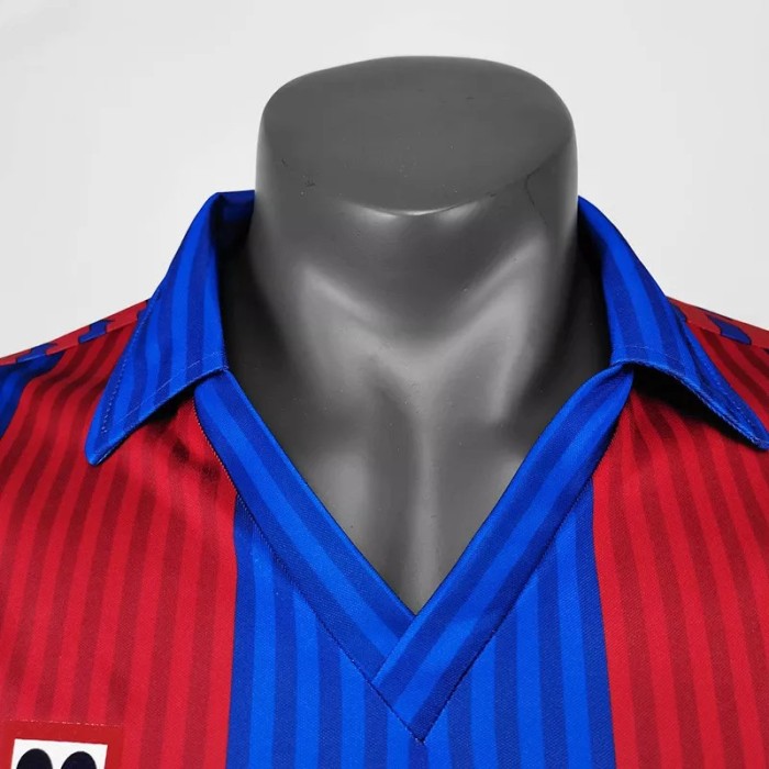 1990-1992 Barcelona Home Retro Soccer Jersey