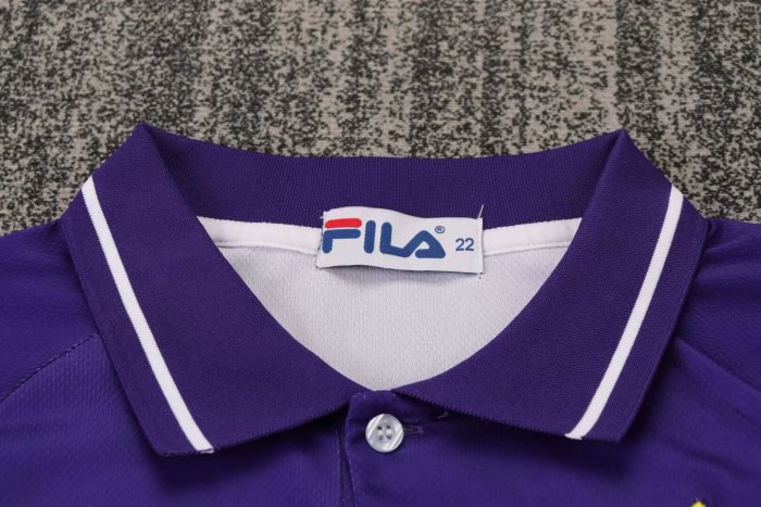 1999-2000 Fiorentina Home Retro Kids Soccer Jersey