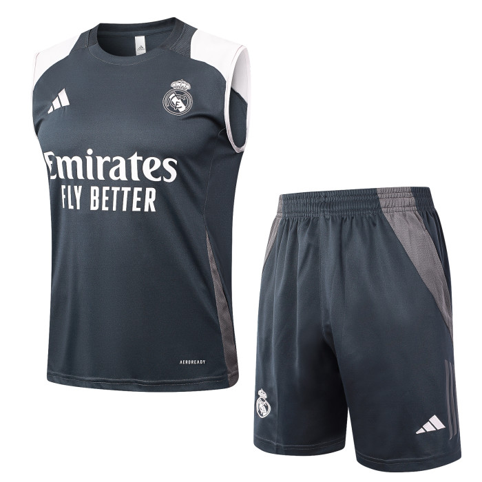 24-25 Real Madrid High Quality Tank Top And Shorts Suit
