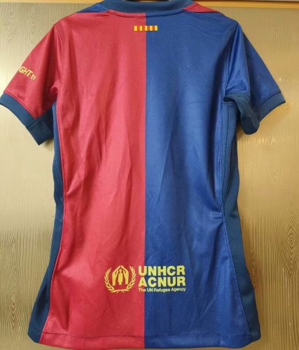 24-25 Barcelona Home Women Soccer Jersey*空白版本