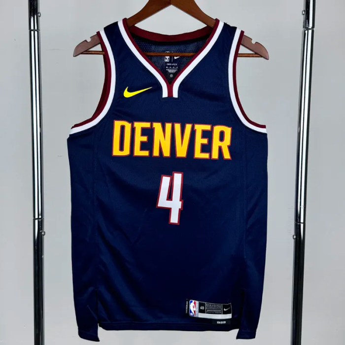 22-23 Nuggets WESTBROOK #4 Royal Blue Top Quality Hot Pressing NBA Jersey