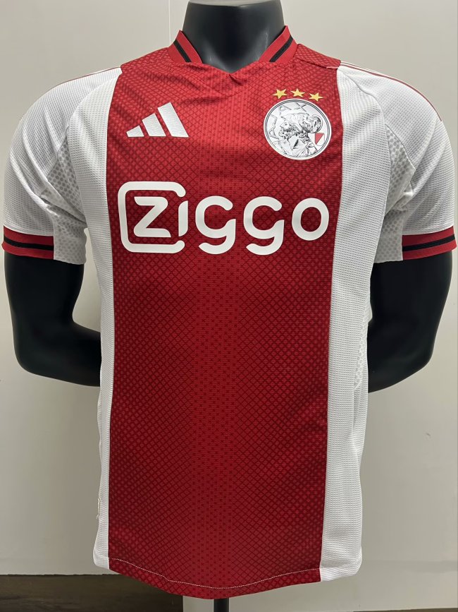 25-26 Ajax Home Player Version Soccer Jersey