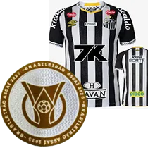 25-26 Santos FC Away Print Sponsor Fans Soccer Jersey*全广告