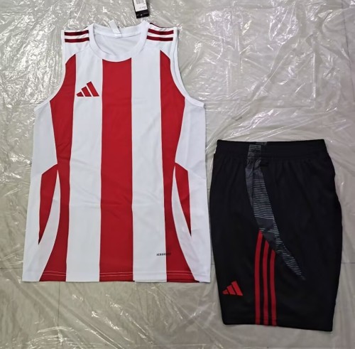 2025 AD Red Training Short Suit 无袖