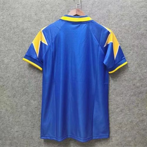 1996-1997 Juventus Away Blue Retro Soccer Jersey