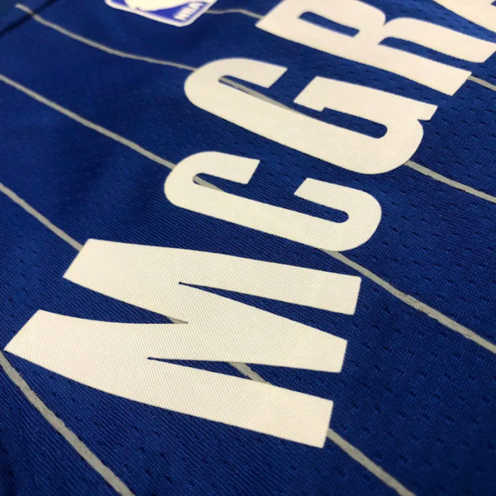 MAGIC McGRADY # 1 Blue Top Quality Hot Pressing NBA Jersey