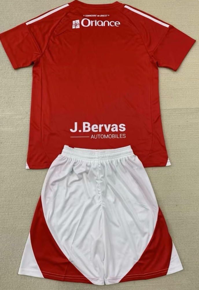 24-25 Stade Brestois  Home Fans Adult Suit