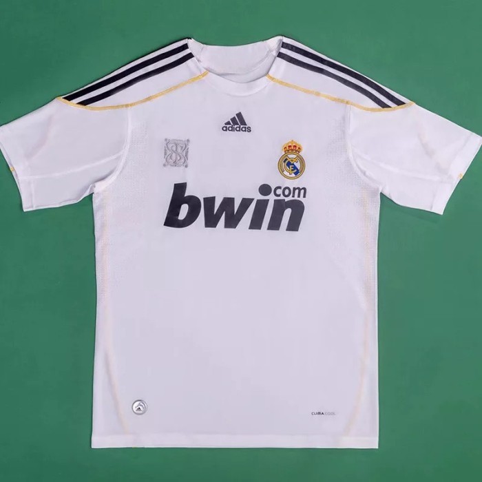2009-2010 Real Madrid Home Retro Soccer Jersey