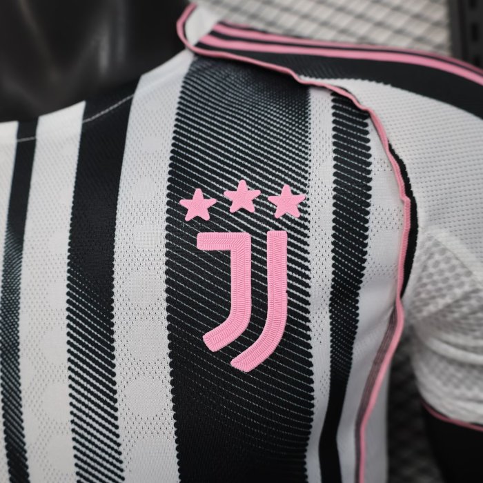 25-26 Juventus Home Player Version Soccer Jersey