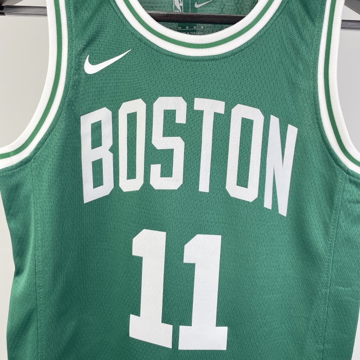2023 CELTICS IRVING #11 Green Top Quality Hot Pressing Kids NBA Jersey
