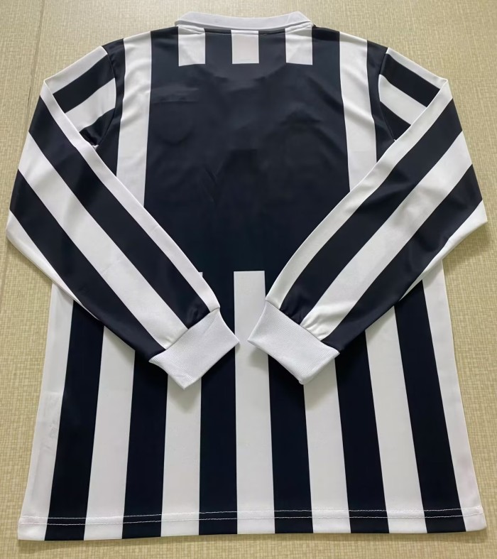 1984-1985 Juventus Home Retro Long Sleeve Soccer Jersey