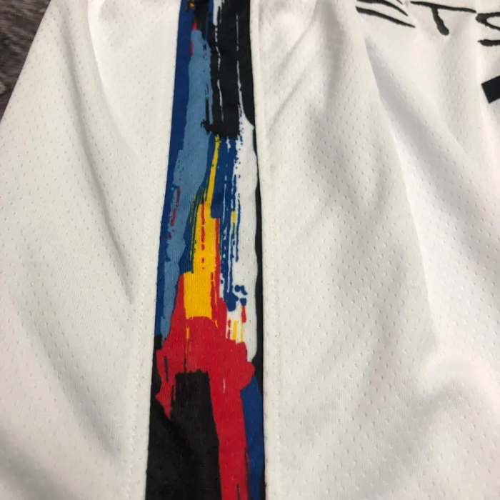 22-23 Nets DURANT #7 White City Edition Top Quality Hot Pressing NBA Jersey