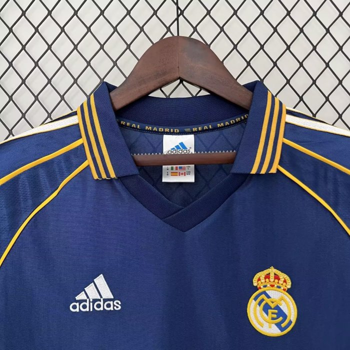 1998-2000 Real Madrid Third Retro Soccer Jersey
