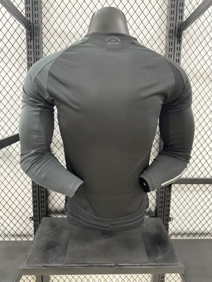 25-26 Inter Miami Away Long Player Version Soccer Jersey 长袖