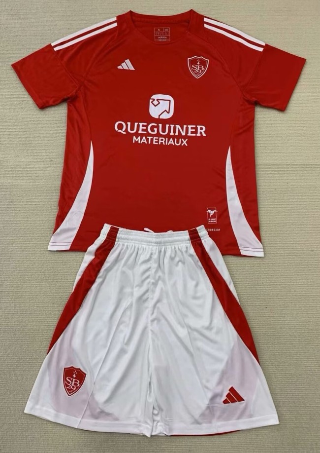 24-25 Stade Brestois  Home Fans Adult Suit