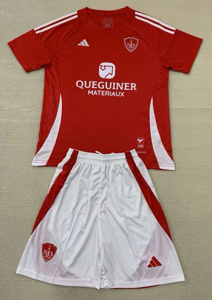 24-25 Stade Brestois  Home Fans Adult Suit