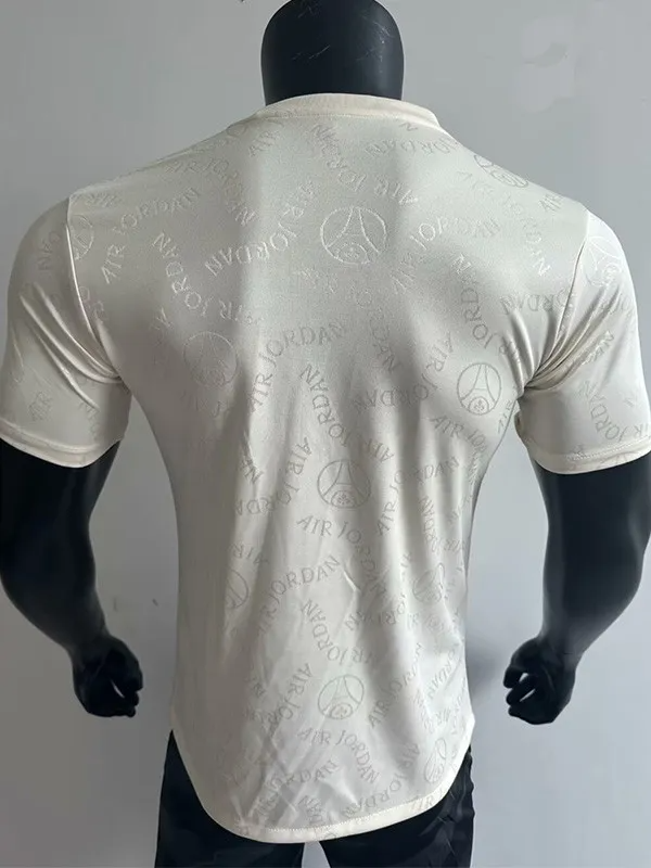 25-26 Paris Saint-Germain Beige Player Version Training shirts