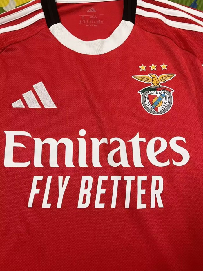 25-26 Benfica Home Fans Soccer Jersey
