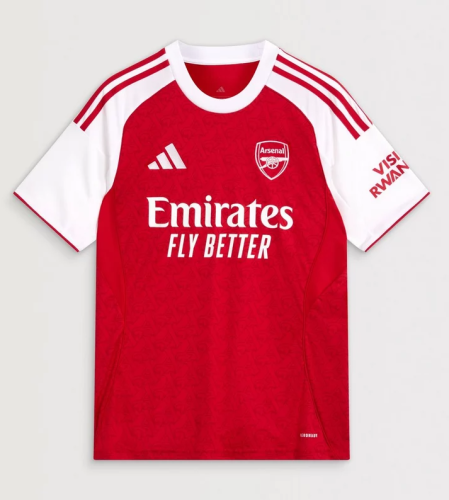 25-26 Arsenal Home Print CHAMPIONS #25 Fans Soccer Jersey
