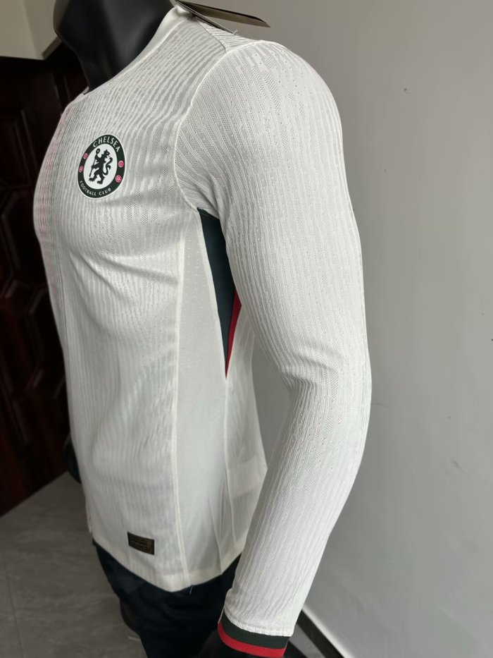 25-26 Chelsea Away Long sleeves Player Soccer Jersey
