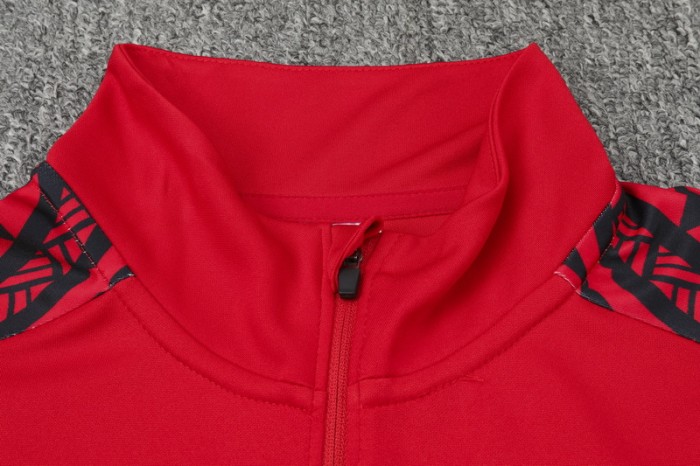 24-25 Napoli High Quality Half Pull Tracksuit