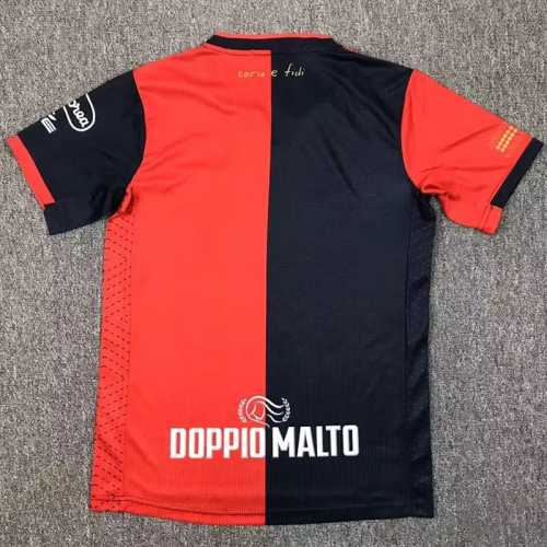 24-25 Cagliari Home Fans Soccer Jersey